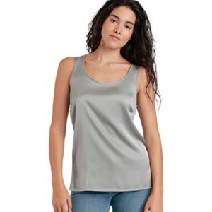 Admas Blouse  Satin Lace Effen tanktop