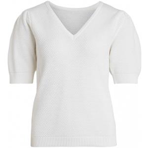 Vila Trui  Knit Chassa Puff - Pristine