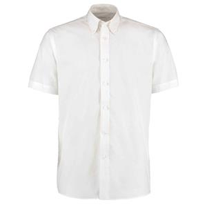 Kustom Kit Heren workforce classic overhemd met korte mouwen