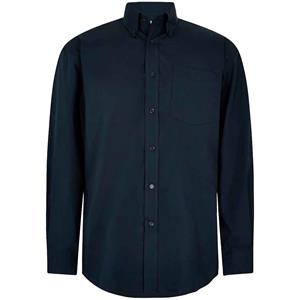 Kustom Kit Heren premium oxford classic overhemd met lange mouwen
