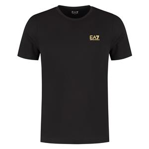 Emporio Armani EA7 T-shirt Korte Mouw  Chest Logo T-shirt