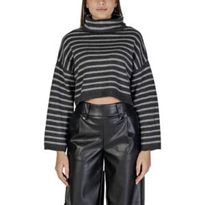 Only Trui  ONLTALIO LS STRIPE SHORT ROLLNECK BF KNT 15329228