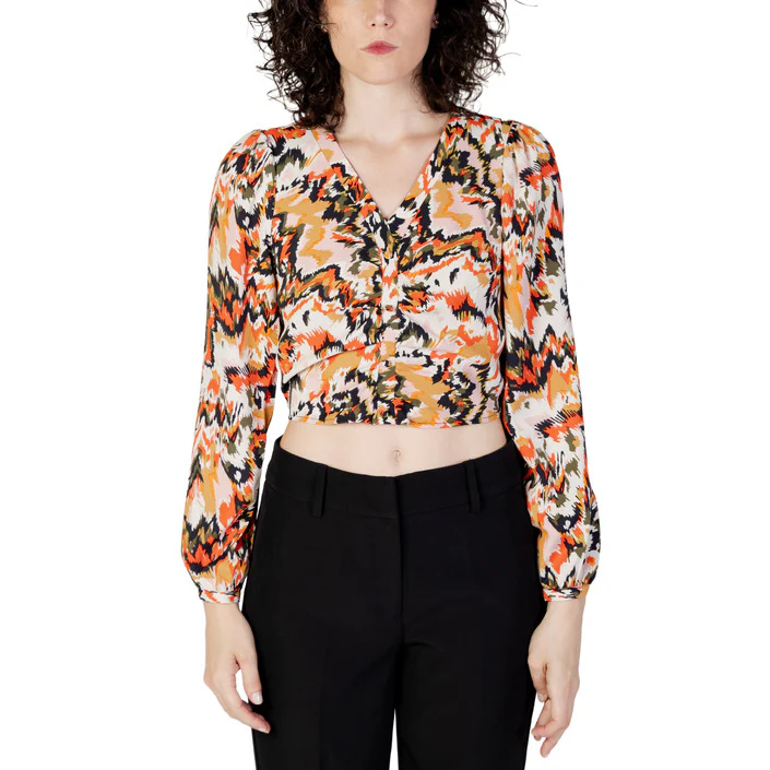 Only Blouse  15301426 - ONLCHER LIFE L/S V-NECK PTM