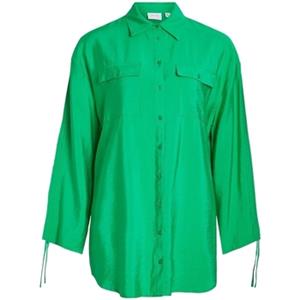 Vila Blouse  Klaria Oversize Shirt L/S - Bright Green