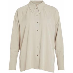 Vila Blouse  Shirt Storia L/S - Feather Grey