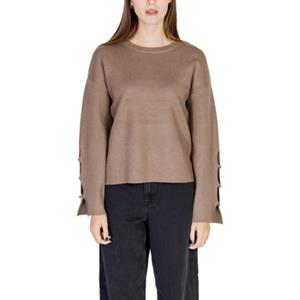 Vila Trui  VICASSIE L/S BUTTON DETAIL KNIT TOP/R 14098875