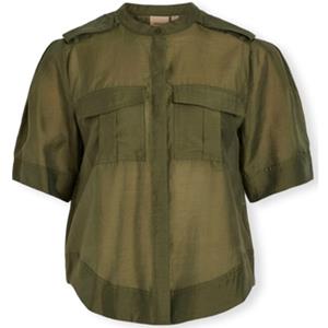 Vila Blouse  Alinine Shirt 2/4 - Ivy Green