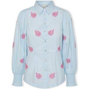 Y.A.S Blouse  YAS Bella Shirt L/S - Omphalodes