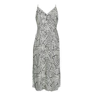 Superdry Lange Jurk  VINTAGE MIDI HALTER SLIP DRESS