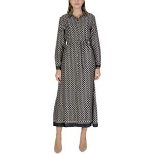 Only Lange Jurk  ONLJANE LIFE L/S BELT SHIRT PTM 15336733