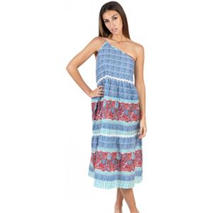 Isla Bonita By Sigris Lange Jurk  Lange Midi -Jurk