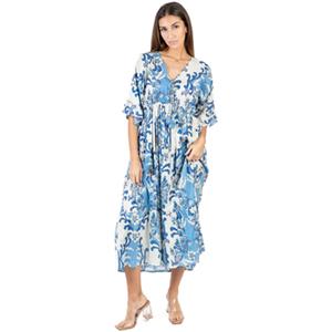 Isla Bonita By Sigris Lange Jurk  Lange Midi -Jurk