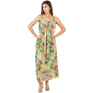 Isla Bonita By Sigris Lange Jurk  Lange Midi -Jurk