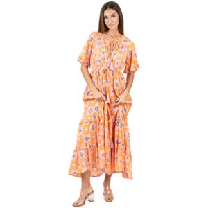 Isla Bonita By Sigris Lange Jurk  Lange Midi -Jurk