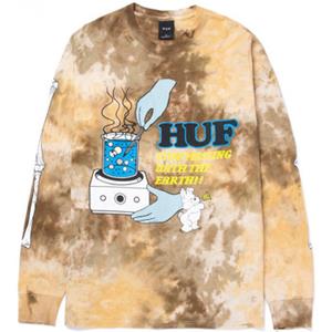 HUF T-shirt  T-shirt mess tiedye ls