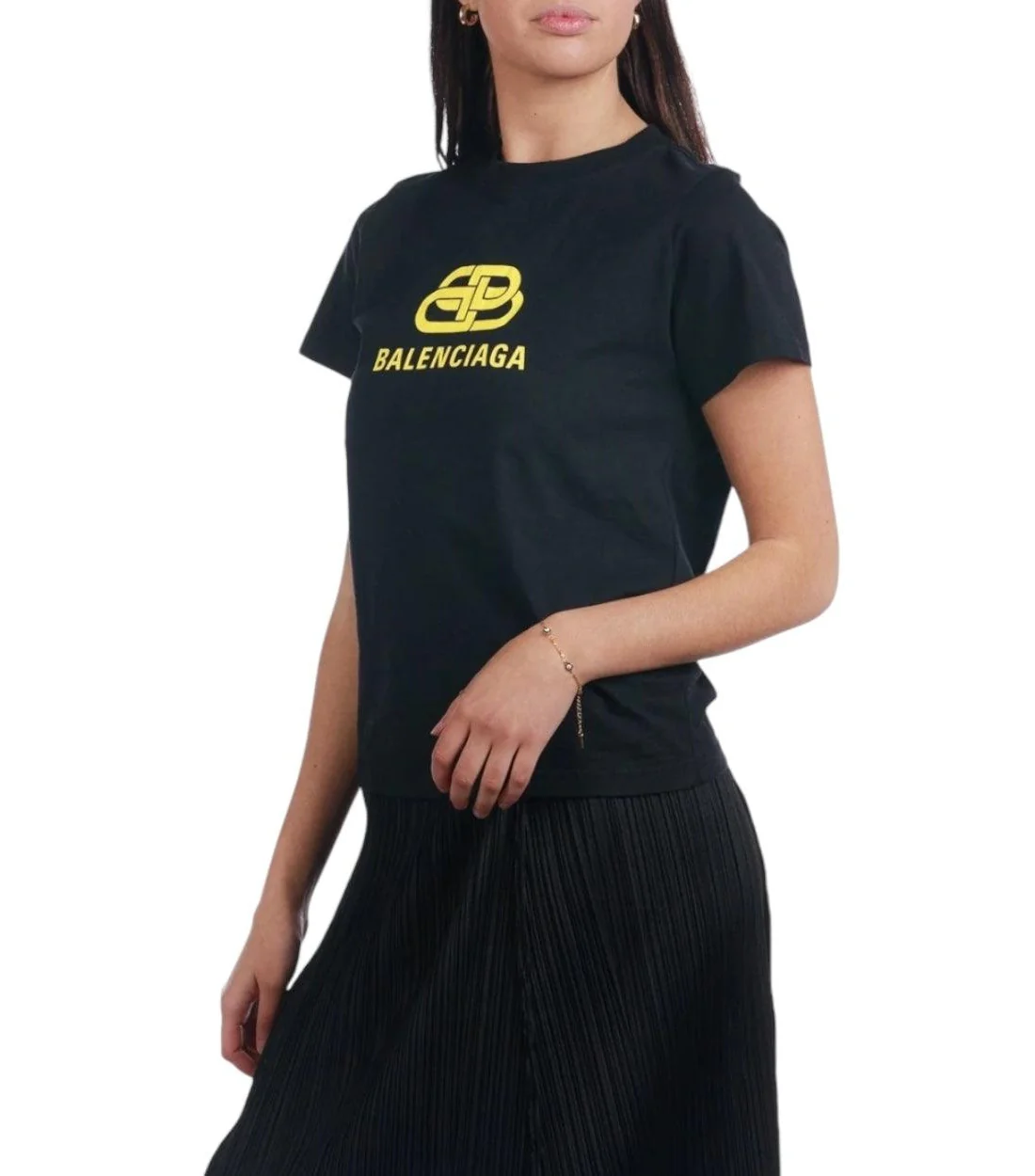 Balenciaga Overhemd  Logo Tee Korte Mouw 641674 TJV53