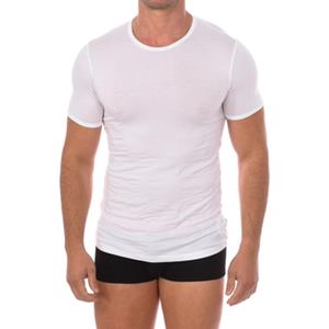 Bikkembergs T-shirt Korte Mouw  BKK1UTS03SI-WHITE