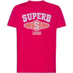 Superb 1982 T-shirt Korte Mouw  SPRBCA-2201-PINK