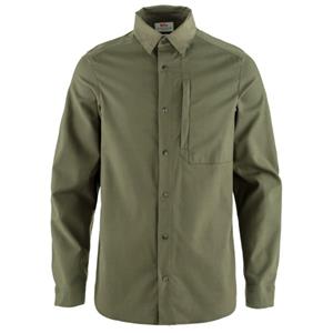 Fjällräven  Keb Trekking Shirt L/S - Overhemd, olijfgroen