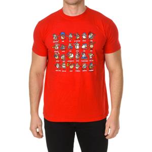 Kukuxumusu T-shirt Korte Mouw  MUSIC-RED