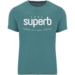 Superb 1982 T-shirt Korte Mouw  SPRBCA-2203-VERDE