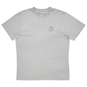 Mazine  Chest Print T - T-shirt, blauw/ wave print