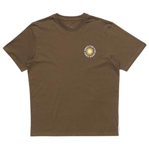 Mazine  Chest Print T - T-shirt, bruin