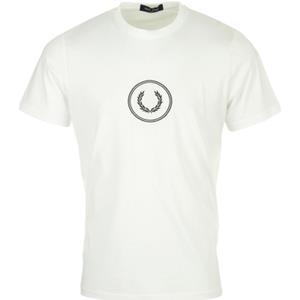 Fred Perry T-shirt Korte Mouw  Circle Branding T-Shirt
