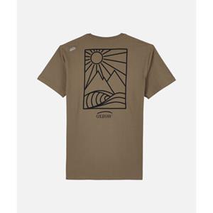 Oxbow T-shirt Korte Mouw  Grafisch T-shirt met korte mouwen TANSCAPE