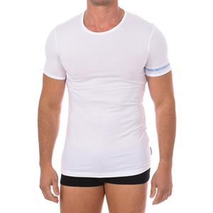 Bikkembergs T-shirt Korte Mouw  BKK1UTS05BI-WHITE