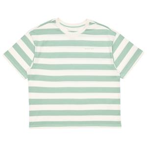 Mazine  Women's Block Stripes T - T-shirt, wit/groen