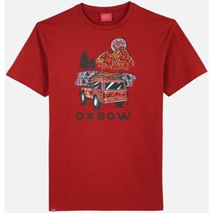 Oxbow T-shirt Korte Mouw  Grafisch T-shirt met korte mouwen TRECK