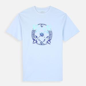 Oxbow T-shirt Korte Mouw  Vervaagd grafisch T-shirt met korte mouwen SUNFADED