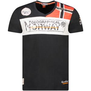 Geographical norway T-shirt Korte Mouw  SX1130HGN-Black