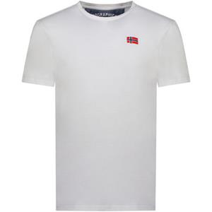 Geographical norway T-shirt Korte Mouw  SY1363HGN-Light Grey
