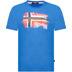 Geographical norway T-shirt Korte Mouw  SY1366HGN-Blue