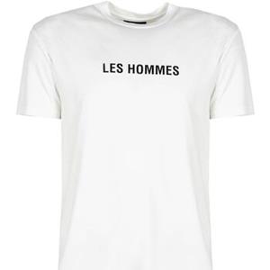 Les Hommes T-shirt Korte Mouw  LF224302-0700-1009 | Grafic Print