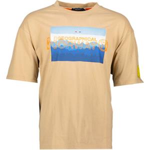 Geographical norway T-shirt Korte Mouw  SY1369HGN-Beige
