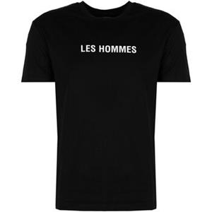 Les Hommes T-shirt Korte Mouw  LF224302-0700-9001 | Grafic Print