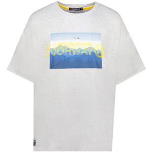 Geographical norway T-shirt Korte Mouw  SY1369HGN-Blended Grey