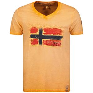 Geo Norway T-shirt Korte Mouw  SW1561HGN-ORANGE