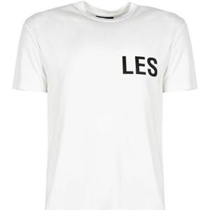 Les Hommes T-shirt Korte Mouw  LF224300-0700-1009 | Grafic Print