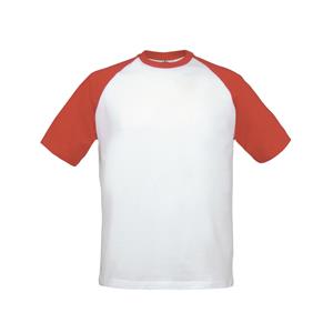 B and C Unisex volwassen honkbal t-shirt