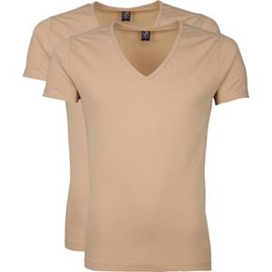 Suitable T-shirt  Vitaru Onzichtbaar Ondershirt Diepe V-Hals 2-Pack