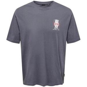 Only And Sons T-shirt Korte Mouw  -