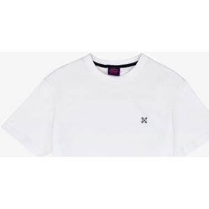 Oxbow T-shirt Korte Mouw  Effen 4flo t-shirt geborduurd op de borst TEBAZ