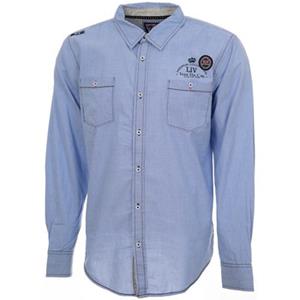 Vent Du Cap Overhemd Lange Mouw  Chemise manches longues homme CLOUD