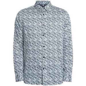 Ted Baker Overhemd Lange Mouw  Klein bloemen slim-fit overhemd