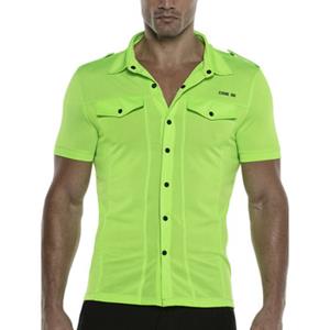 Code 22 Overhemd Lange Mouw  Overhemd met slipe mouwen Vivid Code22