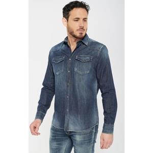 Le Temps des Cerises Overhemd Lange Mouw  Overhemd van jeans JUANITO